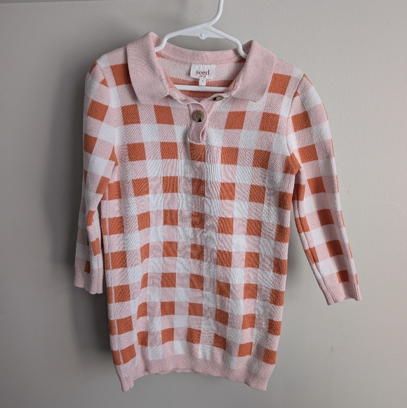 Seed Pink & Orange Dress - Picture 1 of 4